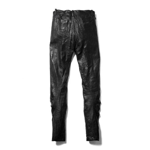 JULIUS 917PAM6-CK Black / Bending Skinny Pants
